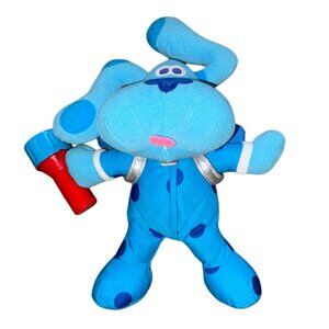 Vintage Blues Clues Stuffed Bedtime FlashLight Dog Animal Plush 12 In